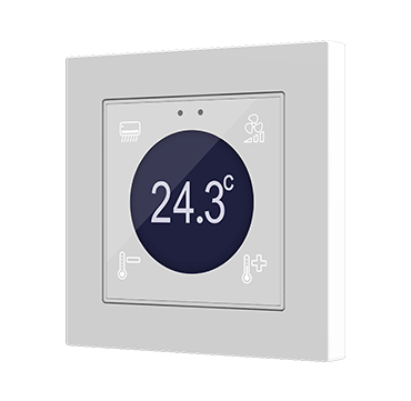 Flat 55 Display. Capacitieve schakelaar met display (custom)    