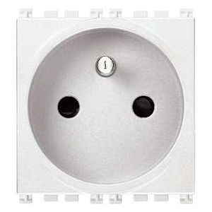 Vimar Arké - 2P+E 16A Penaarde stopcontact (Wit)