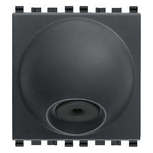 Vimar EIKON - Kabeldoorgang+klemstrook 20A (grijs)