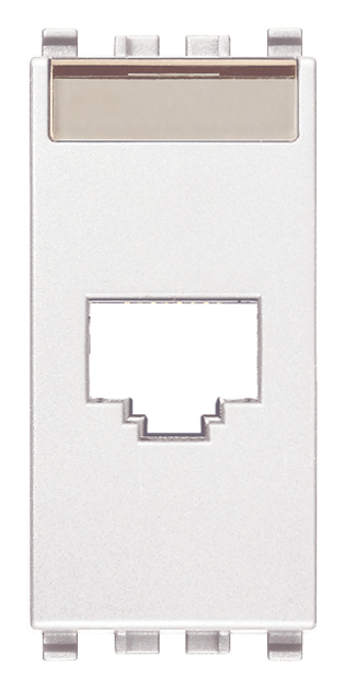 Vimar Eikon - RJ45 AMP Avaya adapter (Wit)