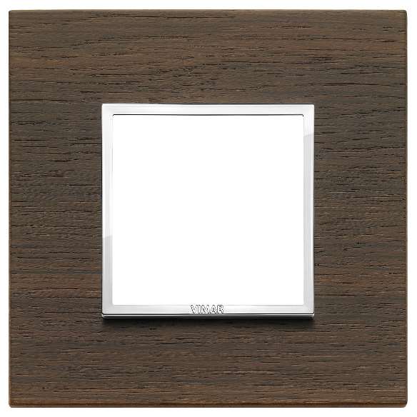 Vimar Eikon Evo - Naturali 2M (Hout - Wengé)