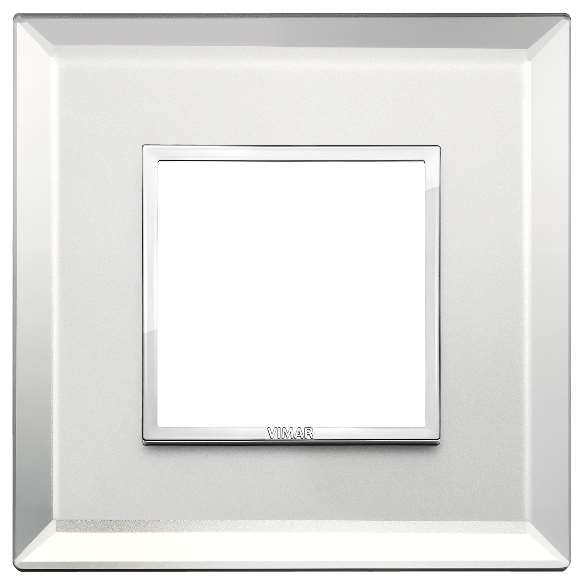 Vimar Eikon Evo - Luminosi 2M (Glas - Silver Ice)