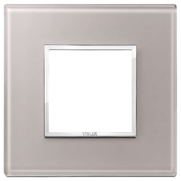 Vimar Eikon Evo - Luminosi 2M (Glas - Pearl Grey)