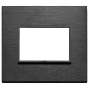 Vimar Eikon Evo - Essenziali 3M (Aluminium - Total Black)