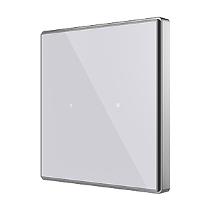 Zennio Square TMD 2 (Argent)