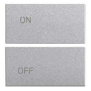 Vimar Eikon Evo/Exé - 2 halve knoppen 2M (ON/OFF - Next)
