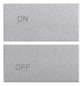 Vimar Eikon Evo/Exé - 2 halve knoppen 2M (ON/OFF - Next)