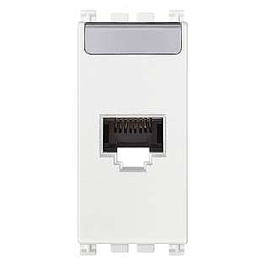 Vimar Arké - RJ45 Cat6A Netsafe UTP Prise (Blanc)