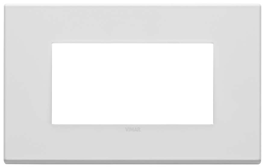 Vimar Eikon Exé - Afdekraam 4M (Metaal - Mat Wit)