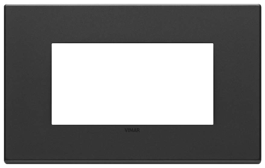 Vimar Eikon Exé - Afdekraam 4M (Metaal - Antraciet)