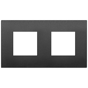 Vimar Arké Classic - Tecno-Basic 4M - 2+2x71 (Technopolymeer - Zwart)