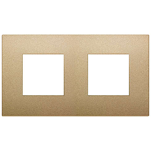 Vimar Arké Classic - Color-Tech 4M - 2+2x71 (Technopolymeer - Mat goud)