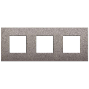 Vimar Arké Classic - Metal-Color 6M - 2+2+2x71 (Metaal - Mat titanium)
