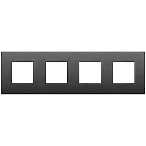 Vimar Arké Classic - Metal-Color 8M - 2+2+2+2x71 (Metaal - Mat grafiet)
