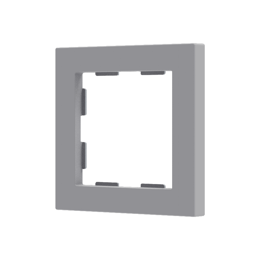 Zennio ZS55 - Afdekraam 1M (Zilver) - VPE=10