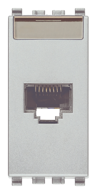 Vimar Eikon - RJ45 Cat6A Netsafe UTP stopcontact (Next)