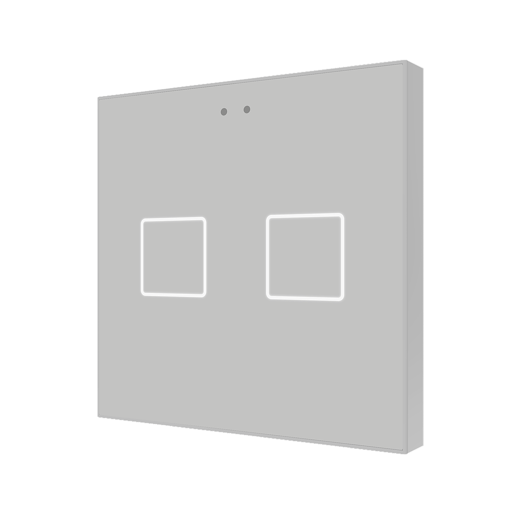 Zennio Flat 2 v2 (Zilver)