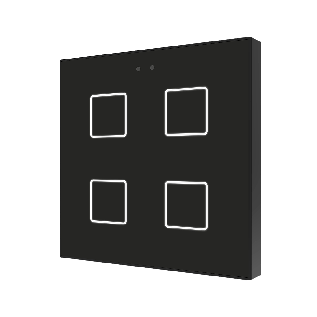 Zennio Flat 4 v2 (Antraciet)