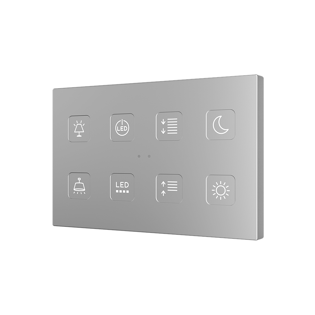 Zennio Tecla XL X8 (custom)