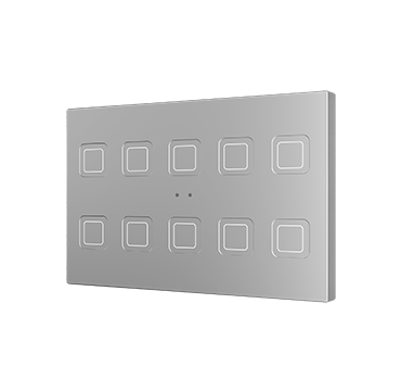 Zennio Tecla XL X10 (zilver)