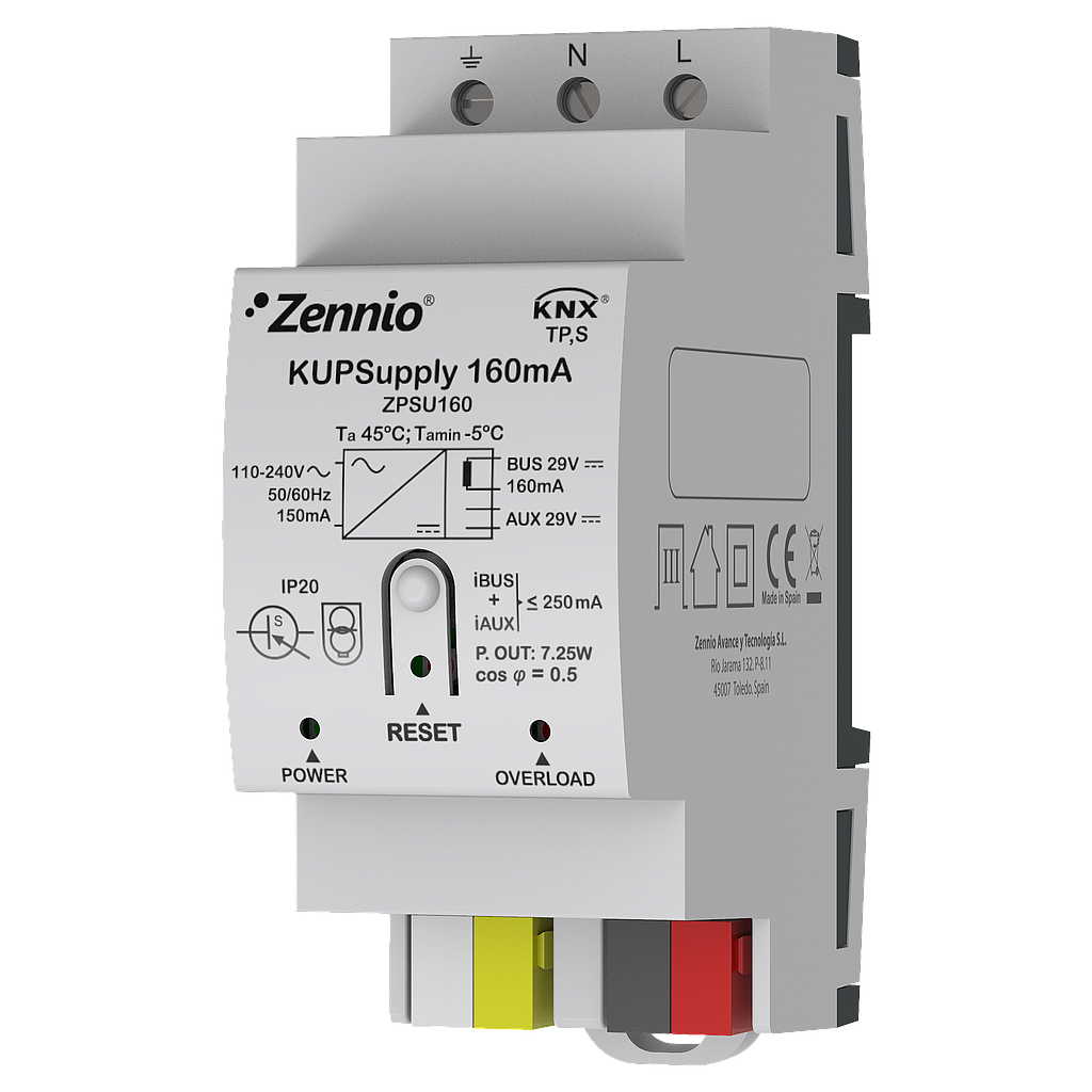 Zennio KUPSupply 160 mA