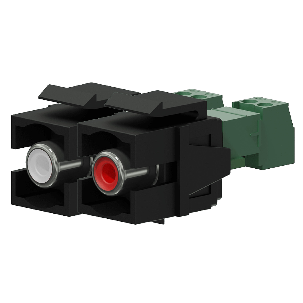 Zennio ZS55 - RCA keystone - VPE=10