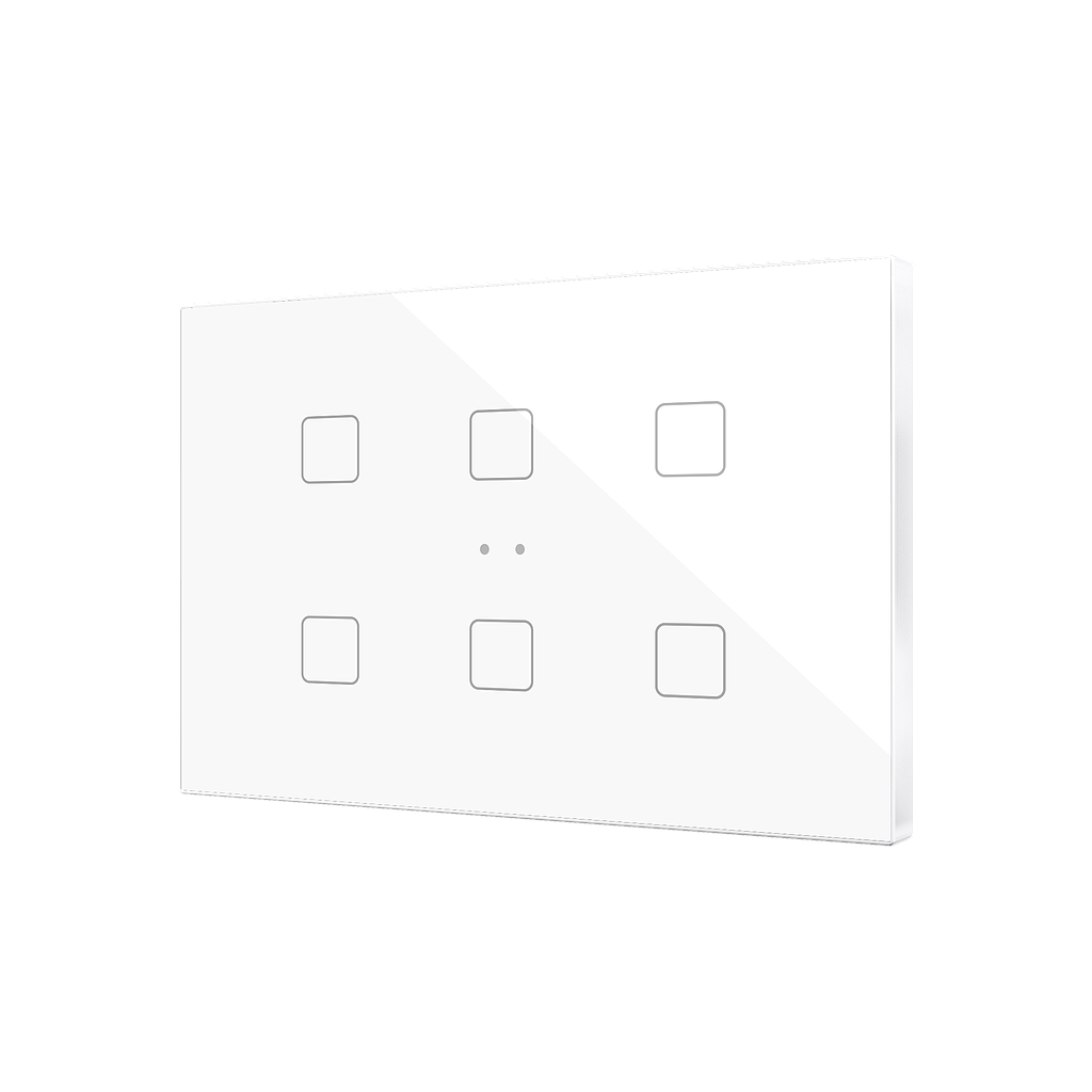 Zennio Flat XL X6 (Wit)