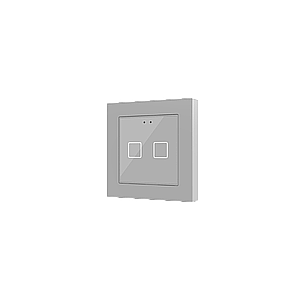 Zennio Flat 55 X2 v2 (Zilver)