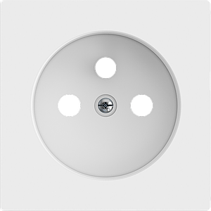 Zennio ZS55 - Penaarde centraalplaat (Mat wit)