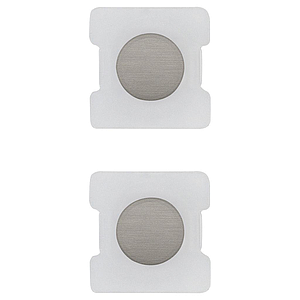 Vimar Eikon Exé Tondo HA - 2 Bouton-poussoirs éclairables (Nickel)