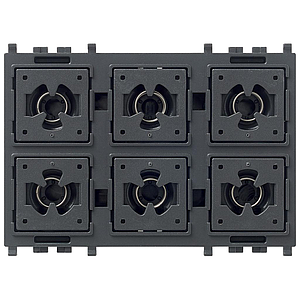 Vimar Insert KNX 6P / 3M pour Eikon Exé Tondo et Flat