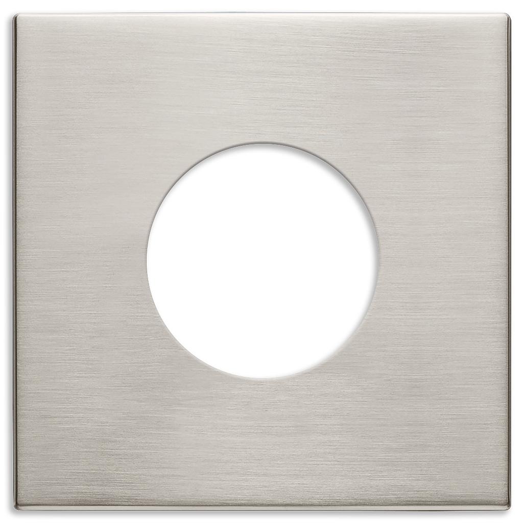 Vimar Eikon Exé - Afdekraam 2M (Geborsteld nikkel)