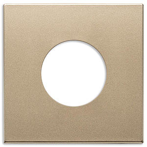 Vimar Eikon Exé - Plaque de recouvrement 2M (Or satinié)