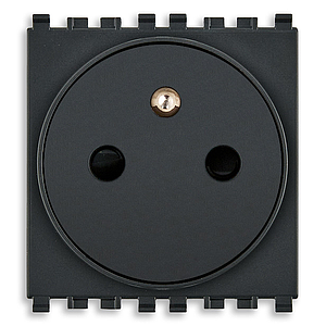 Vimar Eikon Exé - 2P+E 16A Penaarde stopcontact SICURY (grijs)