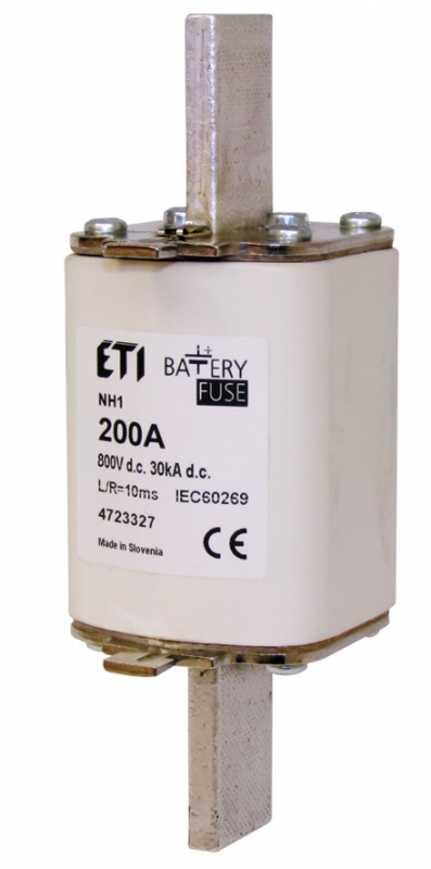 ETI Fusible NH1 gBat 160A/800V DC