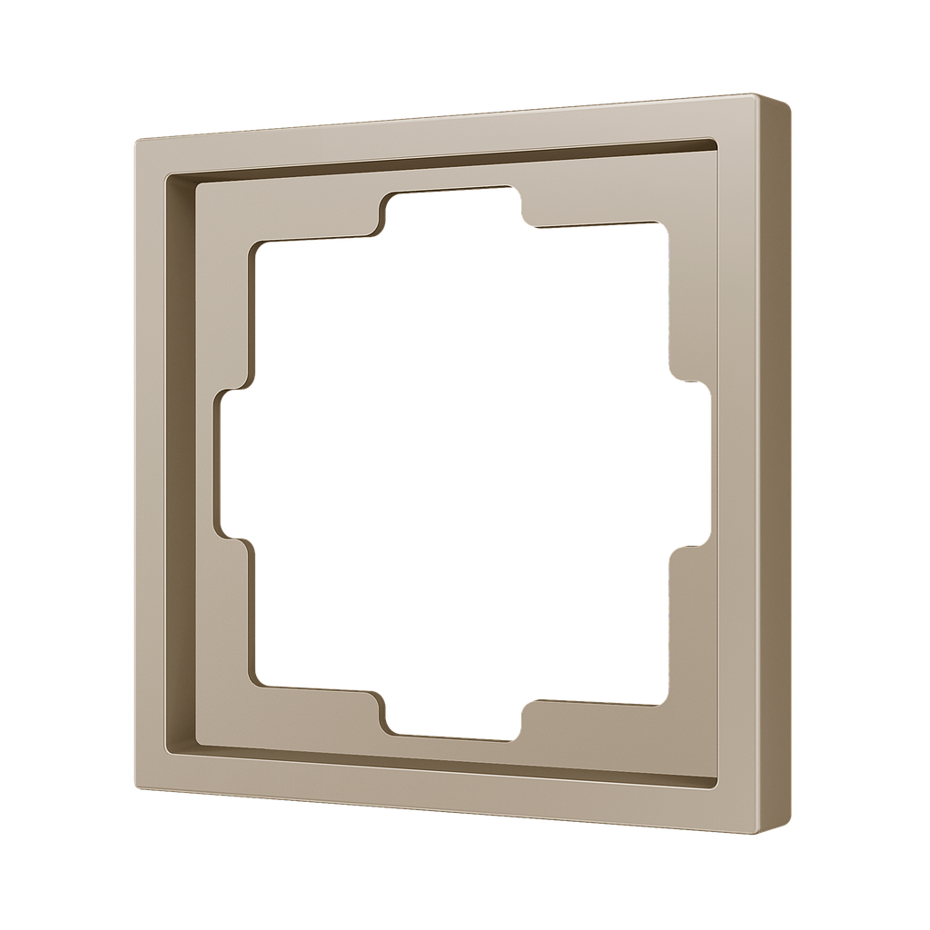 Zennio ZS70 - Afdekraam 1M (Champagne)