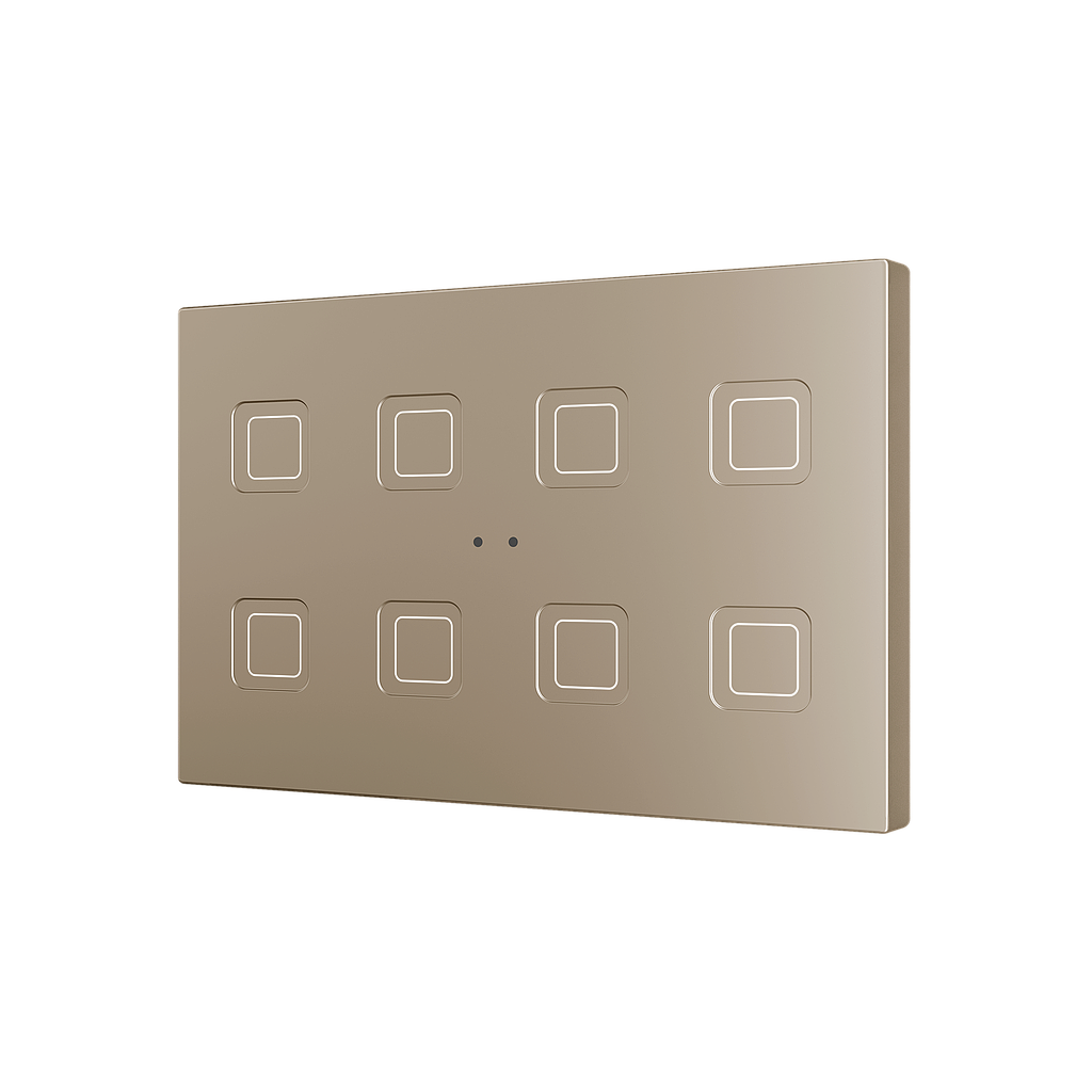Zennio Tecla XL X8 (Champagne)