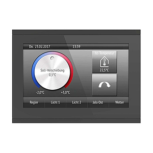 Elsner Corlo Touch KNX 5" (Zwart/Zwart)