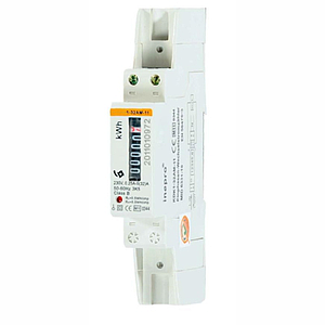 Schell compteur kWg 2F - 45A Analogique/modulaire - calibré MID