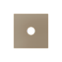 Zennio ZS55 - 3.5mm jack centraalplaat (Champagne) - VPE=10