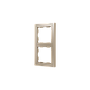 Zennio ZS55 - Afdekraam 2M (Champagne)