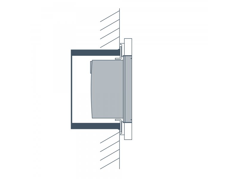 Elsner Kala KNX IL CO2 (Wit, RAL 9010)