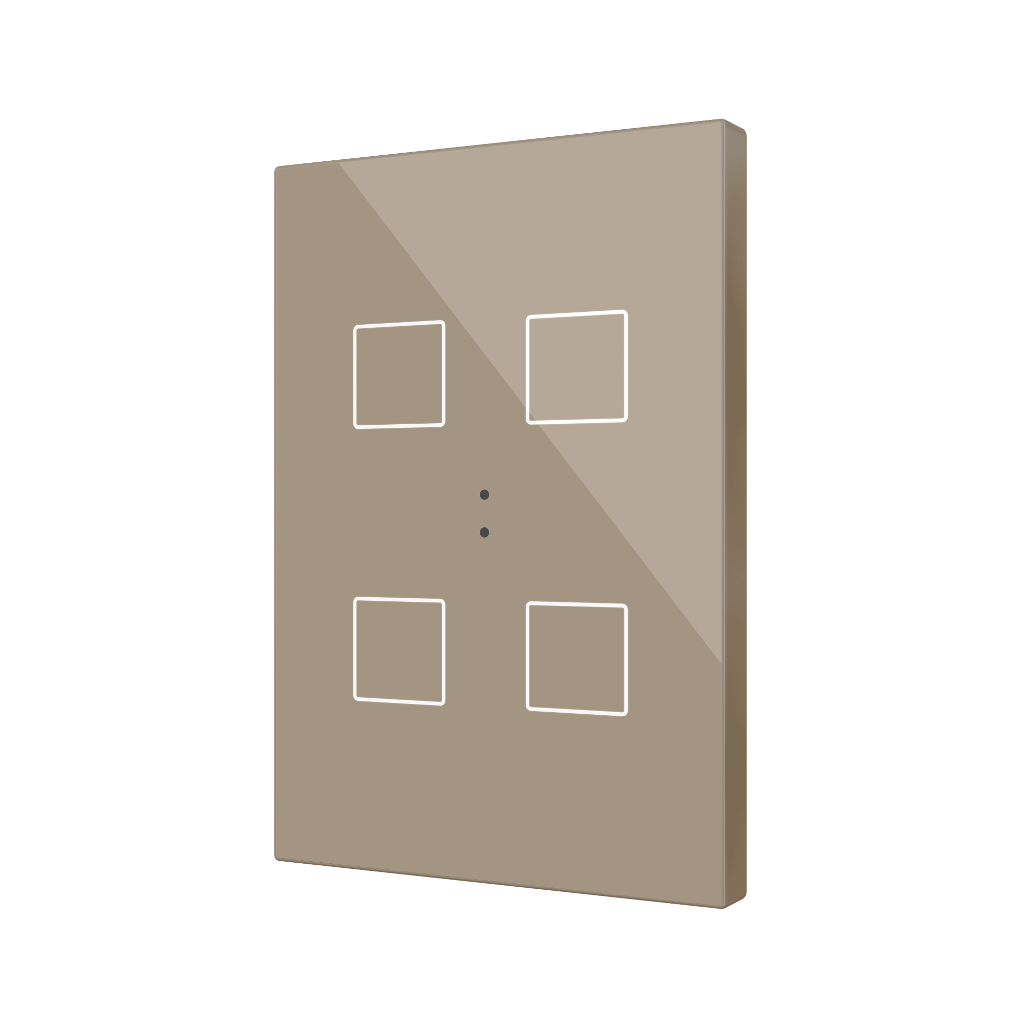 Zennio Flat XL X4 (Champagne)