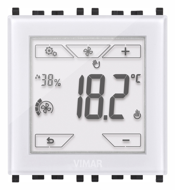Vimar KNX Thermostat tactile 2M (Blanc)