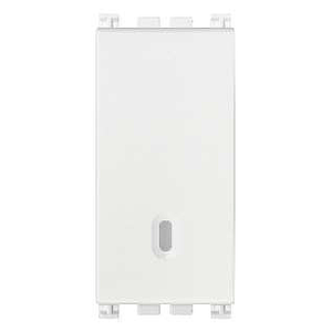 Vimar Arké - Bouton-poussoir 1P NO 10A (Blanc)
