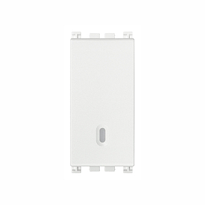 Vimar Arké - 1P NO 10A bouton-poussoir avec bornes rapide (Blanc)