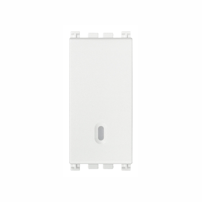 Vimar Arké - 1P NO 10A bouton-poussoir avec bornes rapide (Blanc)