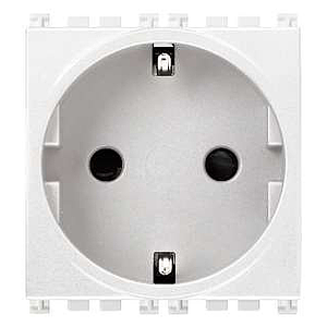 Vimar Arké - 2P+E 16A Prise schuko SICURY (Blanc)