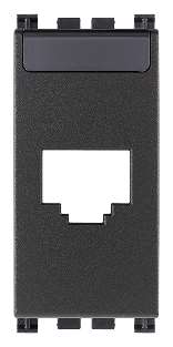Vimar Arké - Adaptateur RJ45 AMP Avaya (Gris)