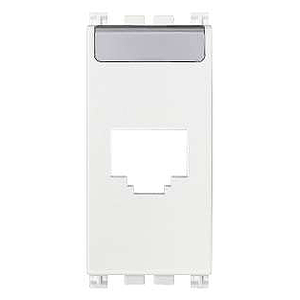 Vimar Arké - RJ45 AMP Avaya adapter (Wit)
